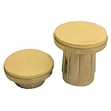 LASCO 03-5051 One Pair Adjustable Metal Ends Shower Rod Holder, Chrome Plated [並行輸入品]