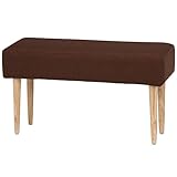 不二貿易 ベンチ 幅80cm ブラウン 33278