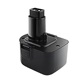 Odec 12V 3000mAh Ni-MH Rechargeable Battery for DEWALT 12V DW9071 DW9072 DC9071 DE9037 DE9071 DE9072