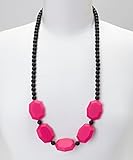 バービー CHRISTINE TEETHING NECKLACE - - BARBIE PINK & BLACK