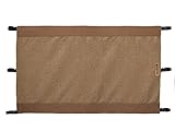 Stair Barrier Banister To Banister Signature Gate - Size: 32" H x 42" - 52" W, Mocha, Wide [並行輸入品]
