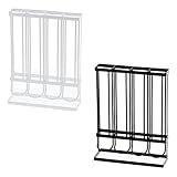 ネスカフェ ドルチェグスト用 コーヒーカプセル 収納ラック コーヒーカプセルホルダー Lサイズ用 TOWER タワー(ホワイト)