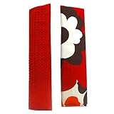 ココトリコ（cocotorico） シートベルトカバー 2個セット フフラ柄 【フフラ×サンシャインレッド】