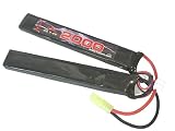 Kypom N電動ガン 7.4V 2000mAh 25C50C リポミニタミヤ コネクター 電動ガン エアガン リポ リチウムポリマー バッテリー