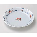 山下工芸 (Yamasita craft) 青地野花3.5皿 228-19-116