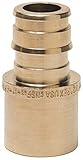Tribal Mfg。f105e1212 302423鉛フリーpex-a真鍮汗アダプタwith 1 – 1 / 2 " x 1 – 1 / 2 "メス、1ピース