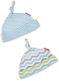 Skiphop baby-boys Starry Chevron帽子セット、ブルー、1サイズ