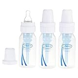 Dr. Brown's Natural Flow Standard Polypropylene Bottle (4 oz) - 3 Pack by Dr. Brown's [並行輸入品]