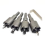 強靭 超硬 ステンレス ホールソー ホルソー 4種セット (φ 25 27 28 29)