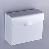 Square Chrome Polished Toilet Paper Tissue Roll Holders Box Cover In Wall Bathroom Shower Accessorie