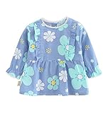 赤ちゃんの絵画エプロンを再生する防水ロングスリーブビブ1個（NO.001）、1-2歳