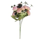 AWHAO 　インテリア 造花 花びら 花のみ 36cm 10pcs 手作り パーティー お祝い 結婚式 二次会 イベント 装飾 等 に 6色