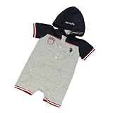 [ユーエスポロ] U.S. POLO ASSN. (BABY) ベビー服 半袖ショートオール USP28962 Mサイズ