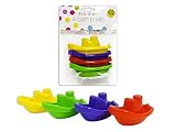 Baby Bath Boats In Assorted Colors - Bath Fun Toys by Value 4 Money