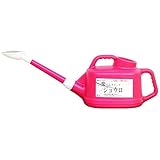 プラント 栽培上手な楽ちんグリップジョウロ 4L ピンク