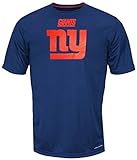 新しいYork Giantsマジェスティックスキルでモーションメンズブルーシャツビッグ＆トールサイズ 4XT