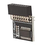 18ピン TPM2.0 モジュール交換チップ、DDR3 サポート付き 10、8.1 32 64 ビット用、11 PC マザーボード用ブラック PCB セキュリティ、Infineon 9665