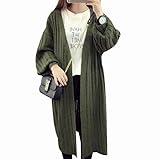 (マーシェル) Marshel マタニティ カーディガン 春夏 ロング ニット ゆったり 長袖 おしゃれ グリーン