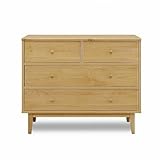 ローチェスト 完成品 幅100cm3段 ナチュラル 木製 北欧風