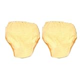 110㎝　3層トレーニングパンツ　2枚組　大きいサイズ (オレンジ)