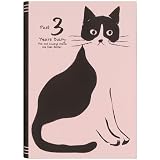 アーティミス 日記帳 B6 3年連用 おしゃれねこ ピンク DP3-ON-PK