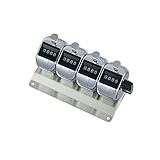 プラス 数取器 取付用4連用(4桁) 【質量330g】 30-910 KT-400