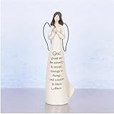 Carsonホームアクセント92397 figurine-angel-serenity Prayer & # 44 ; 7.5 X 2.25 & # 44 ;エレガントなGrace