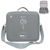 DF DIGITALFOTO DJI RS4 Miniケース ポータブル 旅行ハンドバッグ ハードシェル ジンバル ケース 雲台 三脚 クイックリリースプレート レシーバー トランスミッターに加え データケーブル 携帯電話用コネクター 耐衝撃性 ストラップ付き rs4 mini アクセサリー