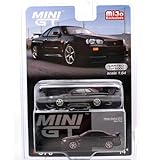 MINI GT 1:64 スケール MiJo 限定 ニッサン・スカイライン GT-R R34 V-スペック (ブラックパール)
