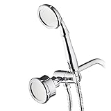 2 in 1 Filtered shower-head、降雨シャワーヘッド、ハンドヘルドシャワーヘッドコンボ、クロムby blu7ive
