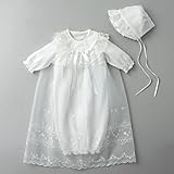 MIKIHOUSE(ミキハウスベビー)オーガンジーコートつきセレモニードレス３点セット フリー(50-70cm),白