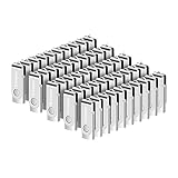USBメモリー 50個セット 64M USB 安い USBメモリ 小型 まとめ買い フラッシュメモリ 銀 (64MB)