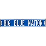 NCAAケンタッキー州BigブルーNationストリートsignstreetサイン、チームカラー、36 " x 6 "