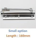 Dagly（TM）アルミ自動ミニ鋳造中小オプションドア春クローザー長さ160ミリメートル