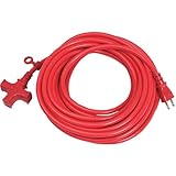 ソフトタイプ延長コード 15A 10m 3レッド 3口 KM01-10/コードリール【KOWA】