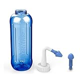 成人 児童 300ML 鼻洗浄器 ハナノアシャワー 鼻うがい 本体 空気弁のスタイル鼻腔洗浄器 1個 +ノズル 2個