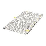IKEA/イケア KLAMMIG:ベビータオル フード付60x62 cm グレー/イエロー (403.731.87)