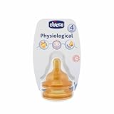 Chicco 81624000000 Pack of 2 Physiological Fast Flow Rubber Teats