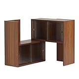 arne キャビネット 完成品 2段 伸縮 R+キャビ 60-2 ブラウン