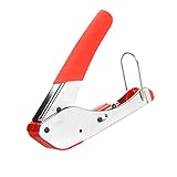 Fenteer Fコネクタ用　14.5cm　同軸ケーブル　ワイヤークリンパー　RG59/RG6　ケーブルストリッパー　同軸圧着工具