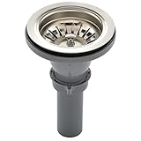 VAPSINTステンレススチールキッチンシンクストレーナ、Strainer with直径4.49 "
