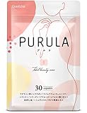 プルラ イソフラボン サプリ 10種の無添加成分 コラーゲン プラセンタ 弾ける毎日の源 30日分
