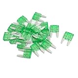 DealMuxカーATC SUVボートブレードヒューズグリーン30A 32V 20個