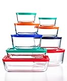 Pyrex 18 Piece食品ストレージコンテナセット