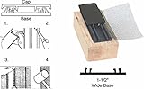 CRLブラック1 – 1 / 2 "ワイド画面Tight Base Pack of 5 By CR Laurence
