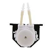 Lovoski 水族館ラボ用　6V　蠕動　液ミニチュアホースポンプ　水族館用投与ポンプ 全5色 - 白