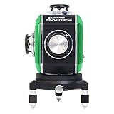 シンワ測定 レーザー 墨出し器 LASER ROBO Xline-E (レーザーロボ エックスライン) グリーン フルライン・地墨クロス 71610