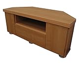 家具工場直販 家具ファクトリー コーナーテレビ台 TV台 幅110cm 日本製 (ナチュラル[高級素材・木目])