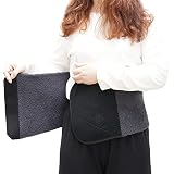 [SYOHO] 腹巻 メンズ/レディース兼用 マジックテープで着用便利のデザイン 伸縮性良い 触感良いフリース採用 冷え対策 冷房対策 XXL
