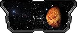 24 " Space Ship WindowインスタントView Planet Venus # 1宇宙船壁デカール子供ステッカーベビールーム壁画ホームアート飾りグラフィックS